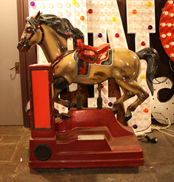 adult horse kiddie ride