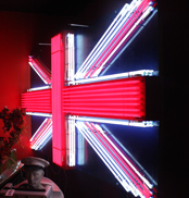 union flag neon