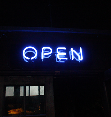 open neon